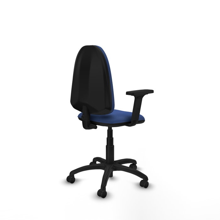 PIQUERAS Y CRESPO Silla de oficina Aýna Azul marino con Brazos 2D PIQUERAS Y CRESPO Silla de oficina Aýna Azul marino con Brazos 2D