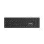 Nilox PRO Wireless Teclado Negro Español 110 Teclas, Conexión Doble USB-C Bluetooth 5.2 y 2.4G, Teclado Completo QWERTY para Windows, MacOS, Android, Oficina y Hogar