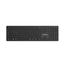 Nilox PRO WIRELESS BLACK ESPANOL Teclado Negro