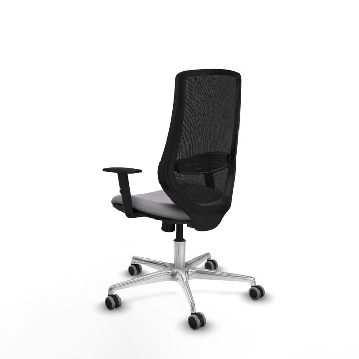 PIQUERAS Y CRESPO Silla de oficina Mardos con mecanismo Sincro, Gris y Negro PIQUERAS Y CRESPO Silla de oficina Mardos con mecanismo Sincro, Gris y Negro