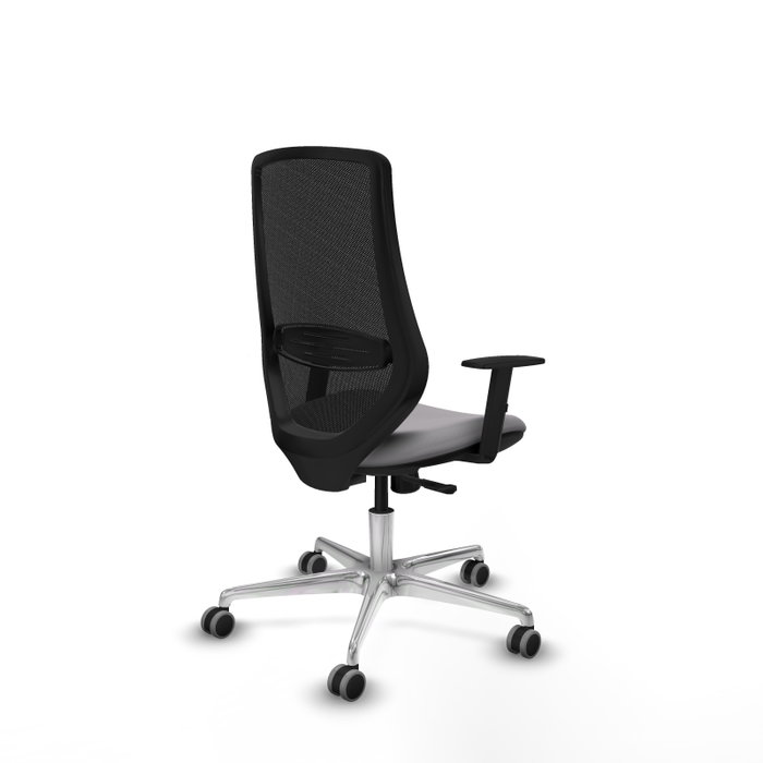 PIQUERAS Y CRESPO Silla de oficina Mardos con mecanismo Sincro, Gris y Negro PIQUERAS Y CRESPO Silla de oficina Mardos con mecanismo Sincro, Gris y Negro