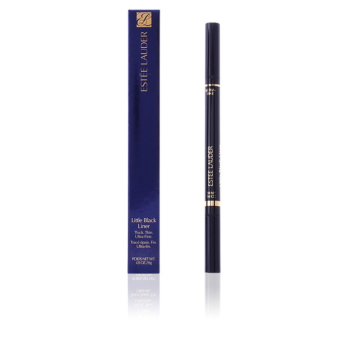 Estée Lauder LITTLE BLACK liner Delineador Líquido de Ojos, Acabado Duradero y Resistente al Agua, Punta Doble para 3 Estilos Estée Lauder LITTLE BLACK liner Delineador Líquido de Ojos, Acabado Duradero y Resistente al Agua, Punta Doble para 3 Estilos