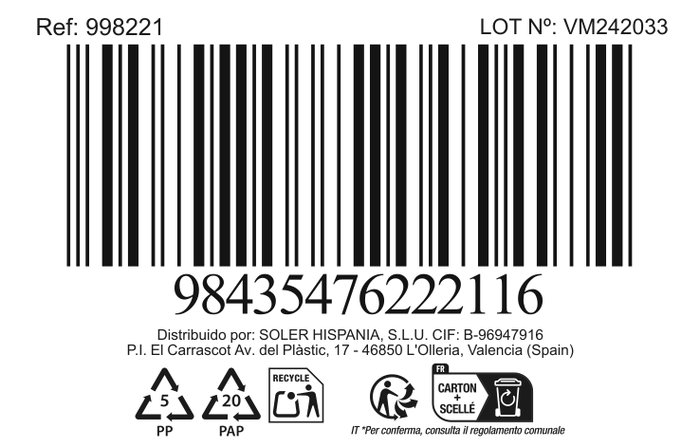 Privilege Grasera para Carne/Pescado PRX (F) -36 de Acero Inoxidable