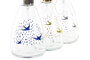 DKD Home Decor Dosificador de Cristal y ABS 350ml Surtido de 3 Unidades