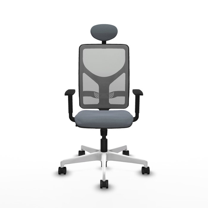 PIQUERAS Y CRESPO Silla de oficina Motilla Gris con Mecanismo Sincro PIQUERAS Y CRESPO Silla de oficina Motilla Gris con Mecanismo Sincro