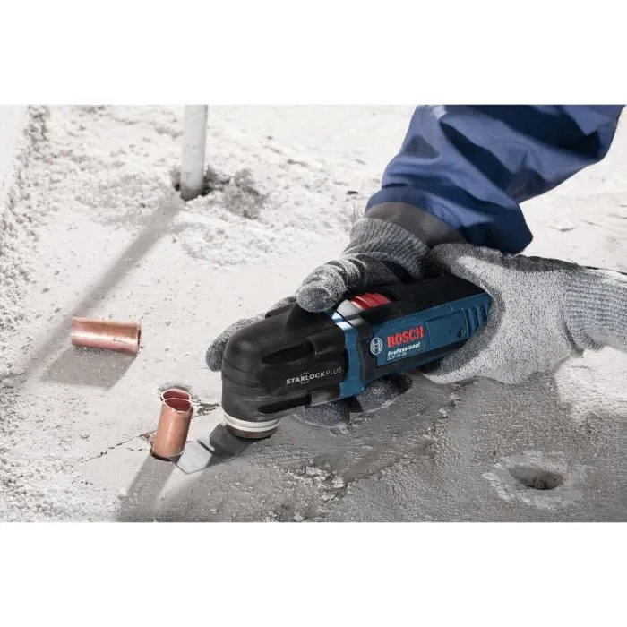 Bosch Professional GOP30-28 Herramienta Multifunción 300W con Hoja de Madera y Metal, StarlockPlus