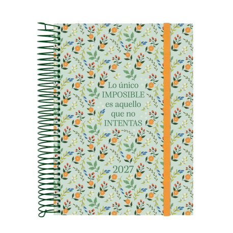 FINOCAM Agenda Anual 2027 Trendy Design Collection Espiral Imposible