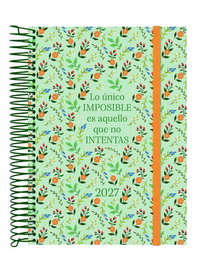 FINOCAM Agenda Anual 2027 Trendy Design Collection Espiral Imposible
