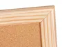 Q-connect Pizarra de Corcho Natural 90x60 cm con Marco de Madera