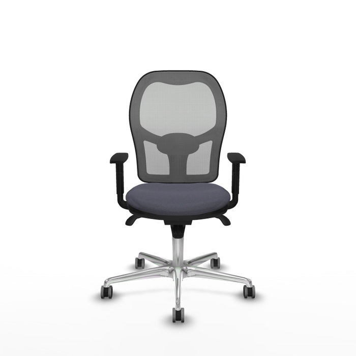 PIQUERAS Y CRESPO Silla de oficina Jorquera con mecanismo Sincro, Gris
