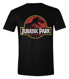 Jurassic Park Camiseta Vintage Logo talla S