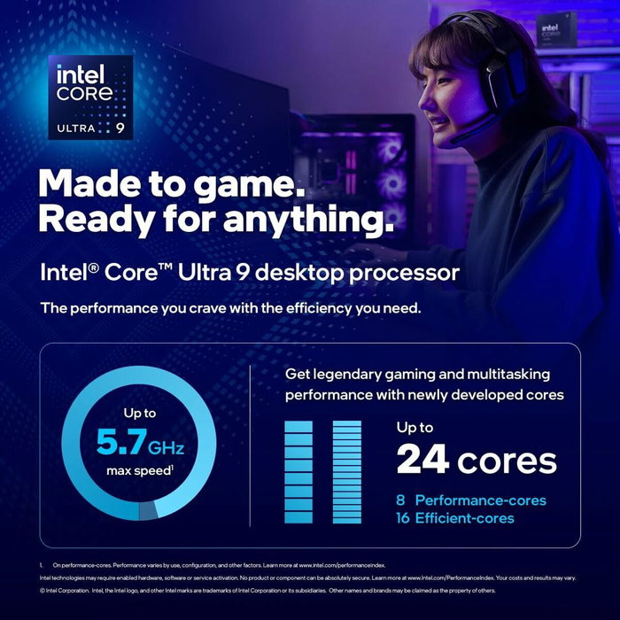 Intel Core Ultra 9 285K Procesador 36 MB Smart Cache Caja
