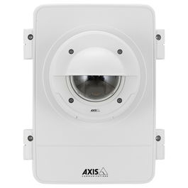 Axis T98A17-VE Gabinete de Vigilancia para Exteriores Acero Inoxidable Blanco IP66 IK10
