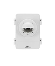 Axis Caja de conexiones T98A17-VE para videovigilancia, resistente a vandalismo IP66/IK10 y NEMA 4X, poliamida, con placa de montaje y riel DIN
