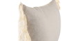 DKD Home Decor Cojín Algodón Crema 50x30x40 mm (Pack de 2)