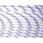 Edm Cuerda Driza Trenzado Poliéster Blanco Distintivo, Calibre 8 mm x 200 m