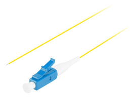 Lanberg Pigtail de fibra óptica SM OS2 LC/UPC 2 m Amarillo