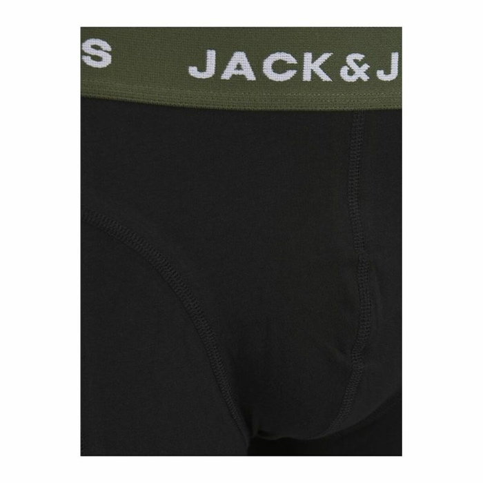 Bóxer de Hombre Jack & Jones Jacaron Solid Trunks Negro Bóxer de Hombre Jack & Jones Jacaron Solid Trunks Negro