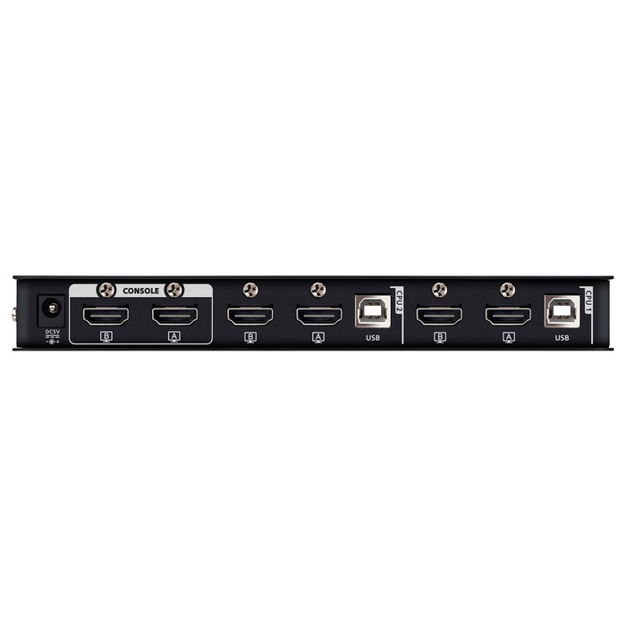 ATEN CS742H Conmutador KVM de 2 puertos para doble pantalla 4K HDMI ATEN CS742H Conmutador KVM de 2 puertos para doble pantalla 4K HDMI