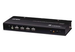 ATEN CS742H Conmutador KVM de 2 puertos para doble pantalla 4K HDMI