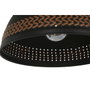 DKD Home Decor Lámpara de Techo Metal y PU Surtido de 2 Piezas