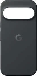 Google Funda Compatible con Pixel 10 y Pixel 10 Pro - Negro Obsidian - Cargador Inalámbrico - Protección Anticaídas