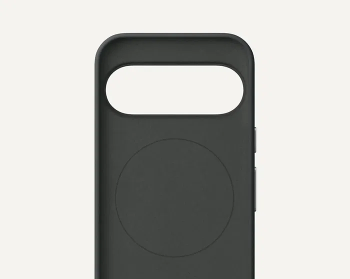 Google Funda Compatible con Pixel 10 y Pixel 10 Pro - Negro Obsidian - Cargador Inalámbrico - Protección Anticaídas