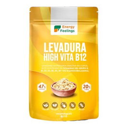 Energy Feelings Levadura Nutricional High Vita B Copos 250Gr Vegana Fuente de Vitaminas B y Zinc