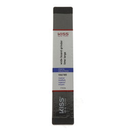 Red Kiss Lima Doble Grano 100/180 Profesional Uñas Naturales Acrílicas Gel Precisión Control