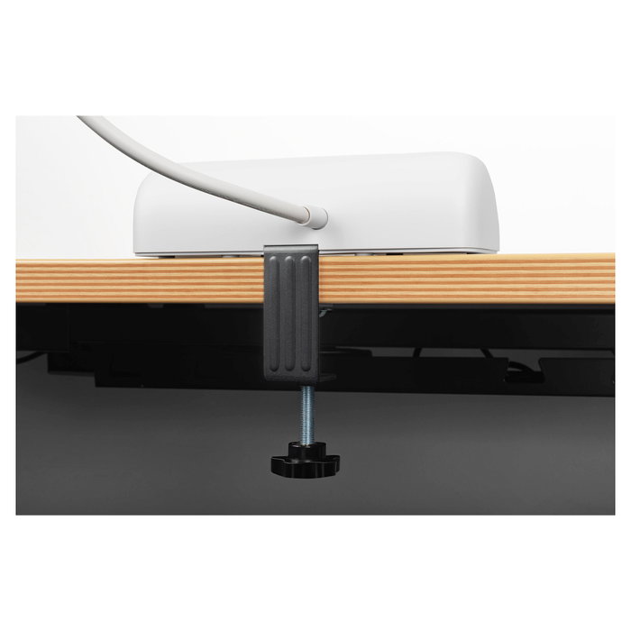 Digitus DA-70626 Regleta de sobremesa con 3 tomas y 3 USB, Blanco
