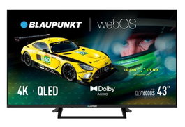 Blaupunkt 43QLW6000S Televisor QLED 43" 4K UHD Smart TV DVB-T2/C/S2 Wi-Fi Bluetooth 60Hz 3xHDMI 2xUSB