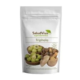 Salud Viva Triphala 125g Eco S/A Vegan, Alto Contenido en Fibra