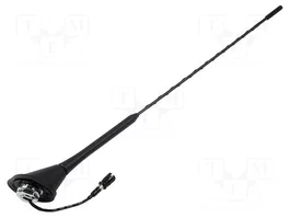 4CARMEDIA Antena de techo para automóviles AM/FM de 0,4 m