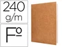 Liderpapel Subcarpeta Folio Kraft Bicolor Interior Blanco 240g/m2