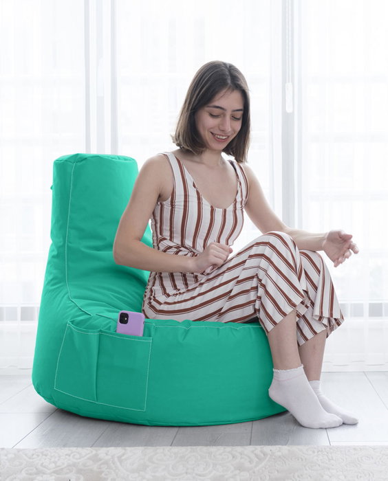 EVA Sport Puf de Jardín Turquesa - Máxima Comodidad, Durabilidad y Resistente a la Intemperie, Ideal para Exteriores EVA Sport Puf de Jardín Turquesa - Máxima Comodidad, Durabilidad y Resistente a la Intemperie, Ideal para Exteriores