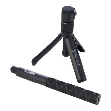 Palo para Selfie Stick Invisible + Trípode + Mango Insta360 Kit Bullet Time/ Negro Palo para Selfie Stick Invisible + Trípode + Mango Insta360 Kit Bullet Time/ Negro