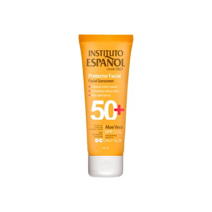 Instituto Español Protector Solar Facial Aloe Vera SPF50+ 75 ml Instituto Español Protector Solar Facial Aloe Vera SPF50+ 75 ml