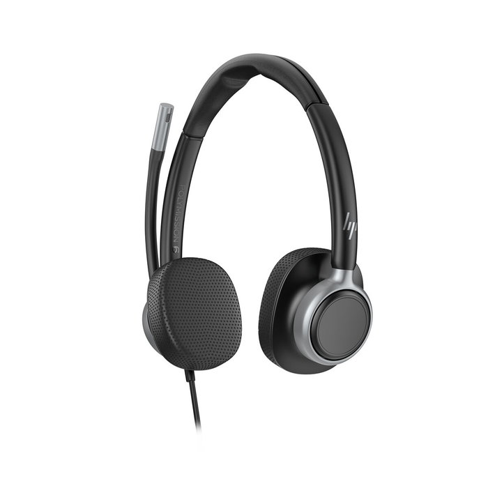 HP Poly Mission 625 Stereo USB Wired Headset Negro