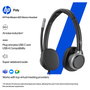 HP Poly Mission 625 Stereo USB Wired Headset Negro