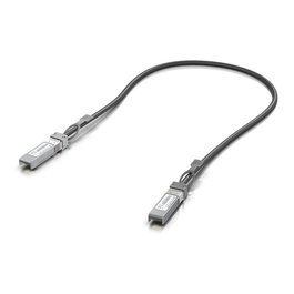 Ubiquiti Networks Inc. UACC-DAC-SFP10-0.5M Cable DAC SFP+ 0.5 Metros 10 Gbit/s Macho a Macho Negro