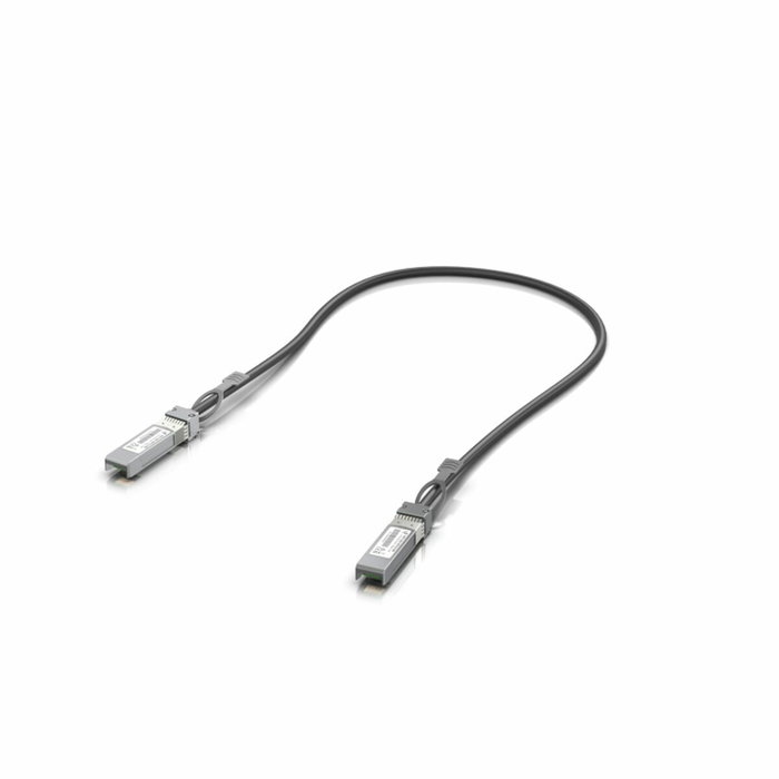 Ubiquiti UACC-DAC-SFP10-0.5M Cable SFP+ de 0,5 m, 10 Gbit/s, Negro