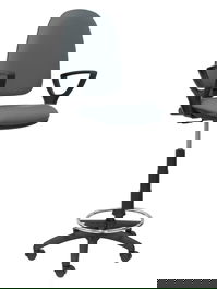 Taburete Piqueras y Crespo 20BGOLF Gris PVC