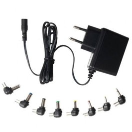 Fonestar AD-520F Cargador de CA/CC 5V 10W con 8 Conectores