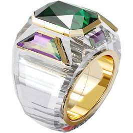 Swarovski Anillo Chroma Multicolor en Cristal, Talla 52