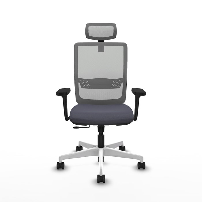 PIQUERAS Y CRESPO Silla de oficina Haches con mecanismo Sincro/Traslack en Gris