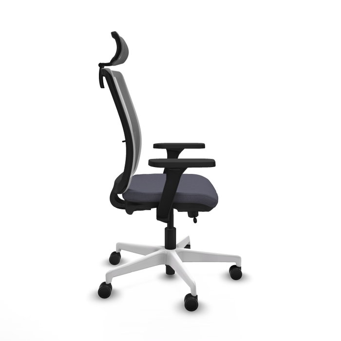 PIQUERAS Y CRESPO Silla de oficina Haches con mecanismo Sincro/Traslack en Gris