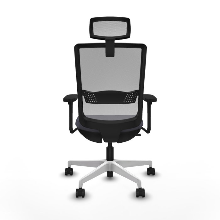 PIQUERAS Y CRESPO Silla de oficina Haches con mecanismo Sincro/Traslack en Gris