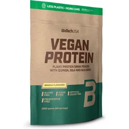 BIOTECHUSA Vegan Protein Sabor Frutas del Bosque - 2000 G - Proteína Vegana en Polvo