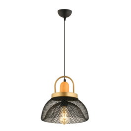 Opviq YM-3 Lámpara de Araña Metálica Negra para Decoración del Hogar Elegante