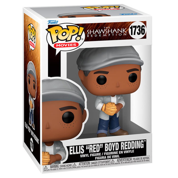 Funko POP Figura Cadena Perpetua Ellis Boyd Redding Vinilo 9cm Caja Regalo